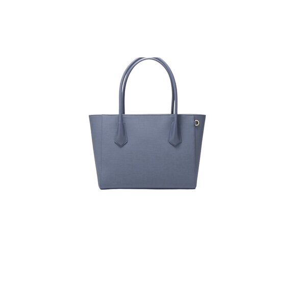 Dagne Dover Ash Blue Signature Tote Large Bag Purse Luxury Minimalist Laptop - Picture 1 of 13